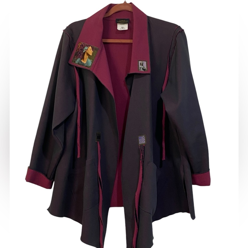 Linda Lundstrom Vintage Patch Cascade Jacket